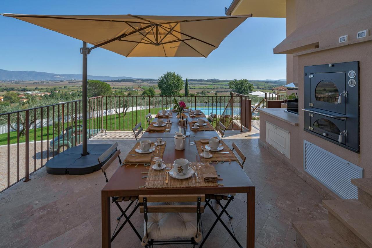 Villa Spaccasole su Cortona Foiano Della Chiana Esterno foto