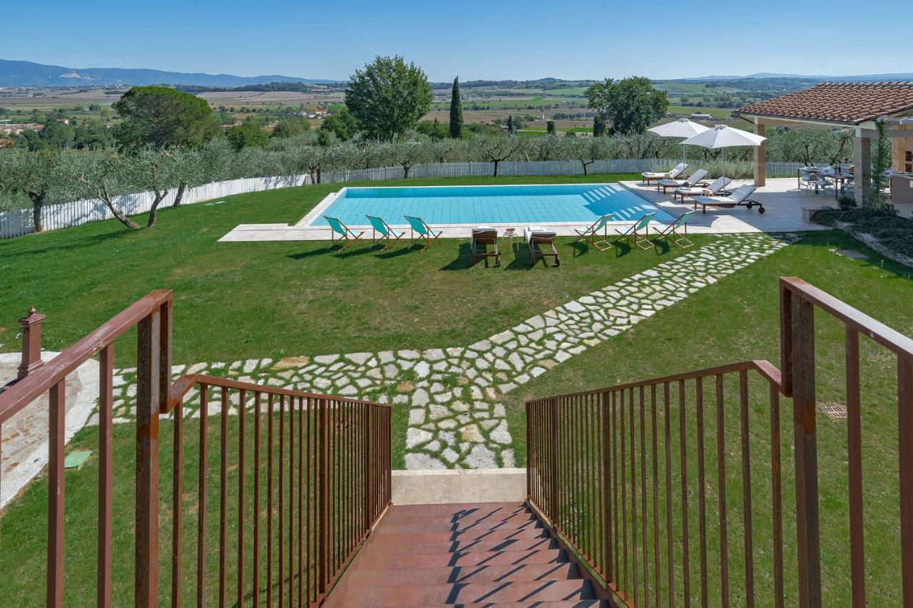 Villa Spaccasole su Cortona Foiano Della Chiana Esterno foto